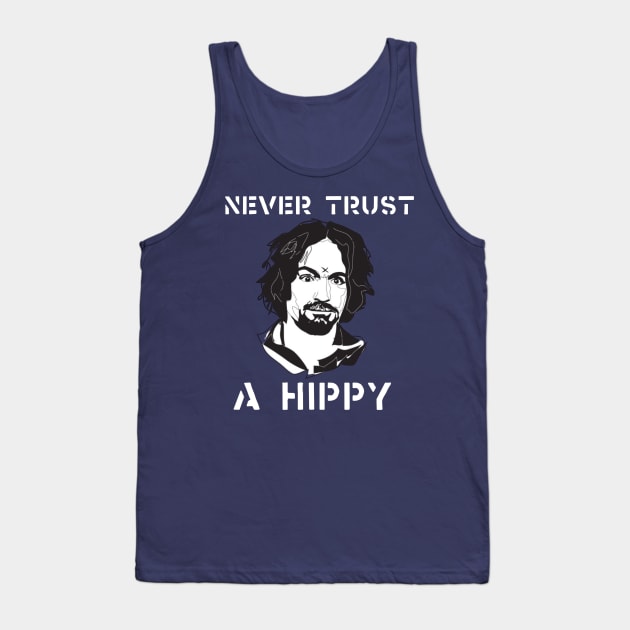 never trust a hippy Tank Top by kiyomisdada